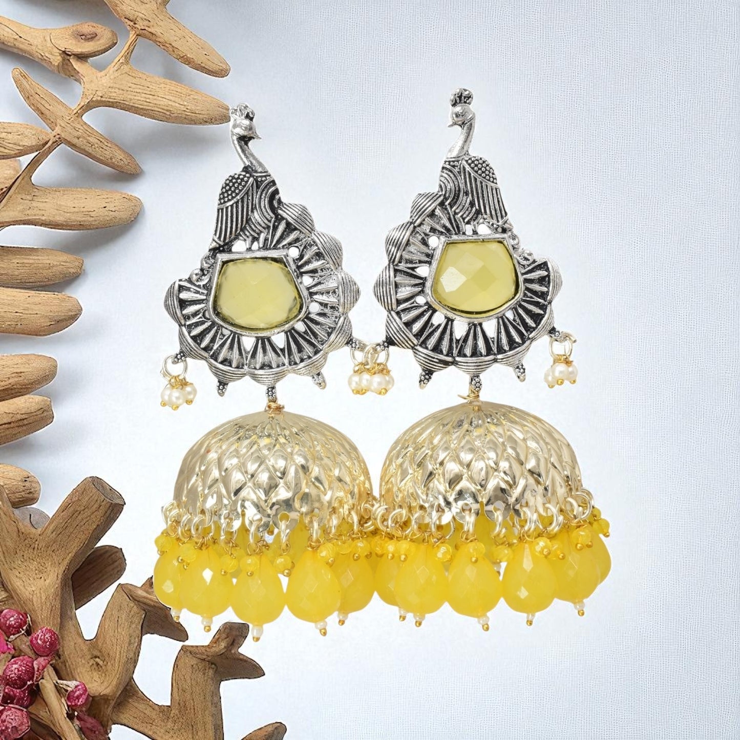 Earrings,jhumaka earrings,big partywear jhumkas
