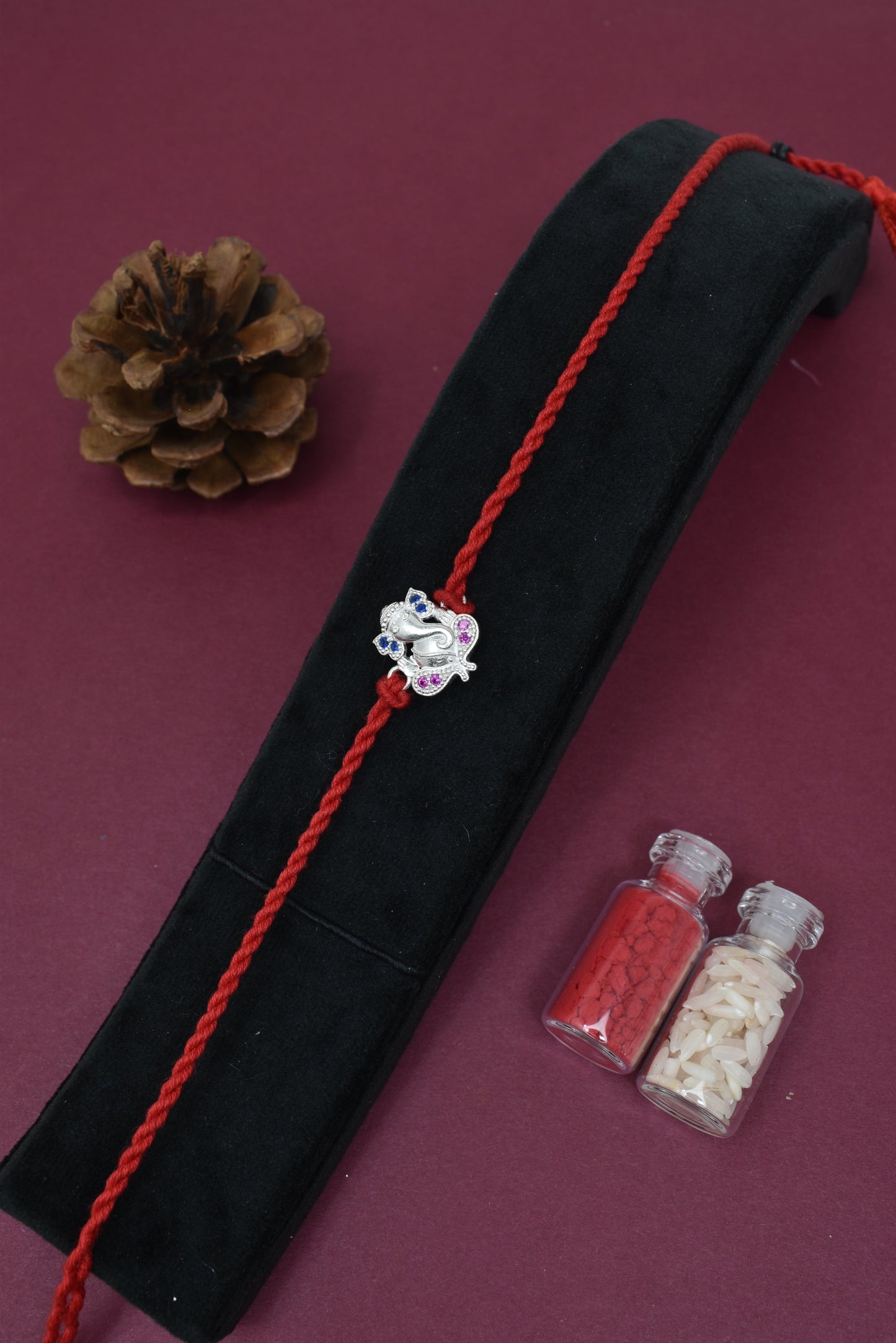 Divine Roots – Ganesh Blessings Rakhi