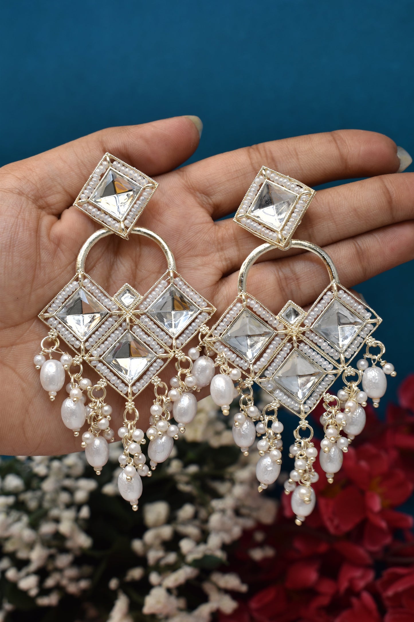 kundan jhumka,meenakari earrings,kahmiri earring,chandbali,chandelier earrings, dome jhumkas,pearl cluster jhumka, long earrings,heavy earrings,big earrings,designer earrings,latest design,new design