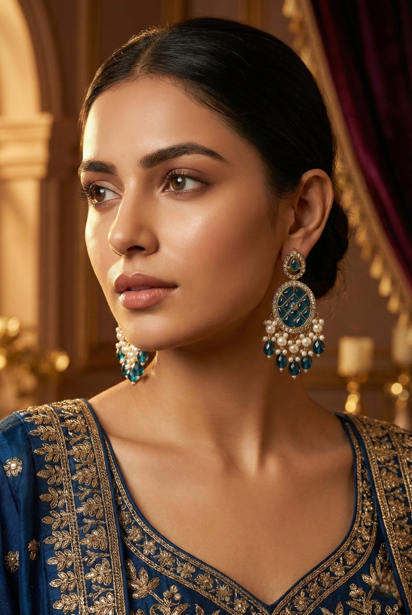 kundan jhumka,meenakari earrings,kahmiri earring,chandbali,chandelier earrings, dome jhumkas,pearl cluster jhumka, long earrings,heavy earrings,big earrings,designer earrings,latest design,new design