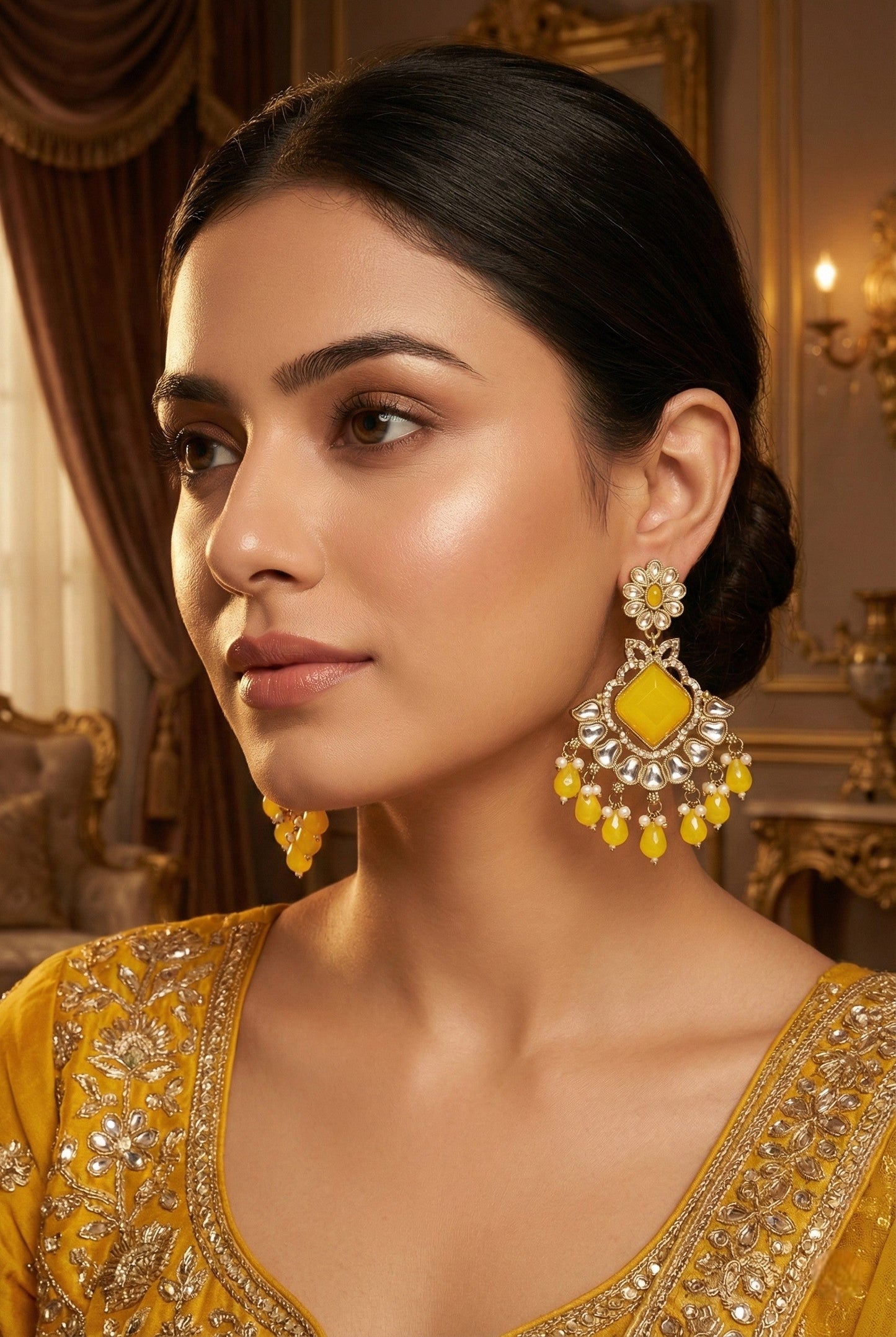 kundan jhumka,meenakari earrings,kahmiri earring,chandbali,chandelier earrings, dome jhumkas,pearl cluster jhumka, long earrings,heavy earrings,big earrings,designer earrings,latest design,new design