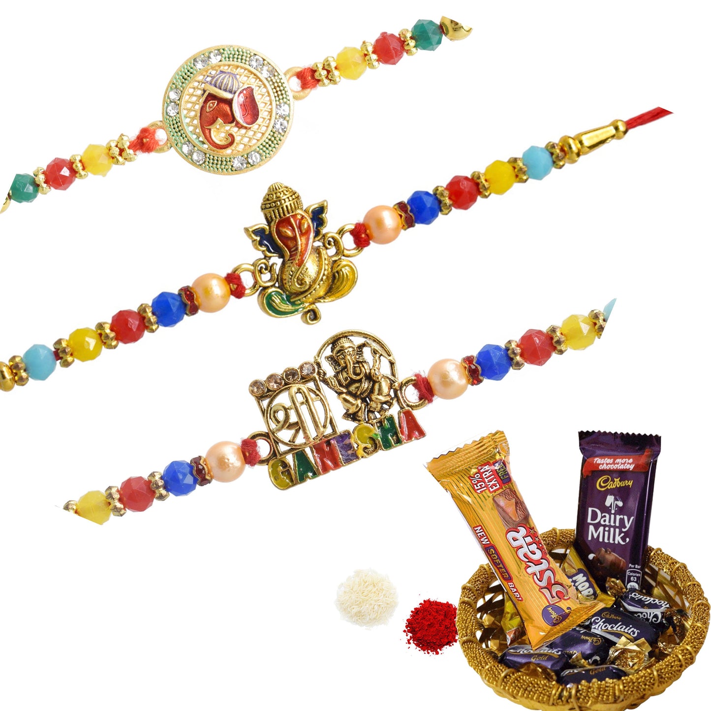Rakhis,rakhi for brother,rakhi for kids,religious rakhi,chocalate rakhi combo