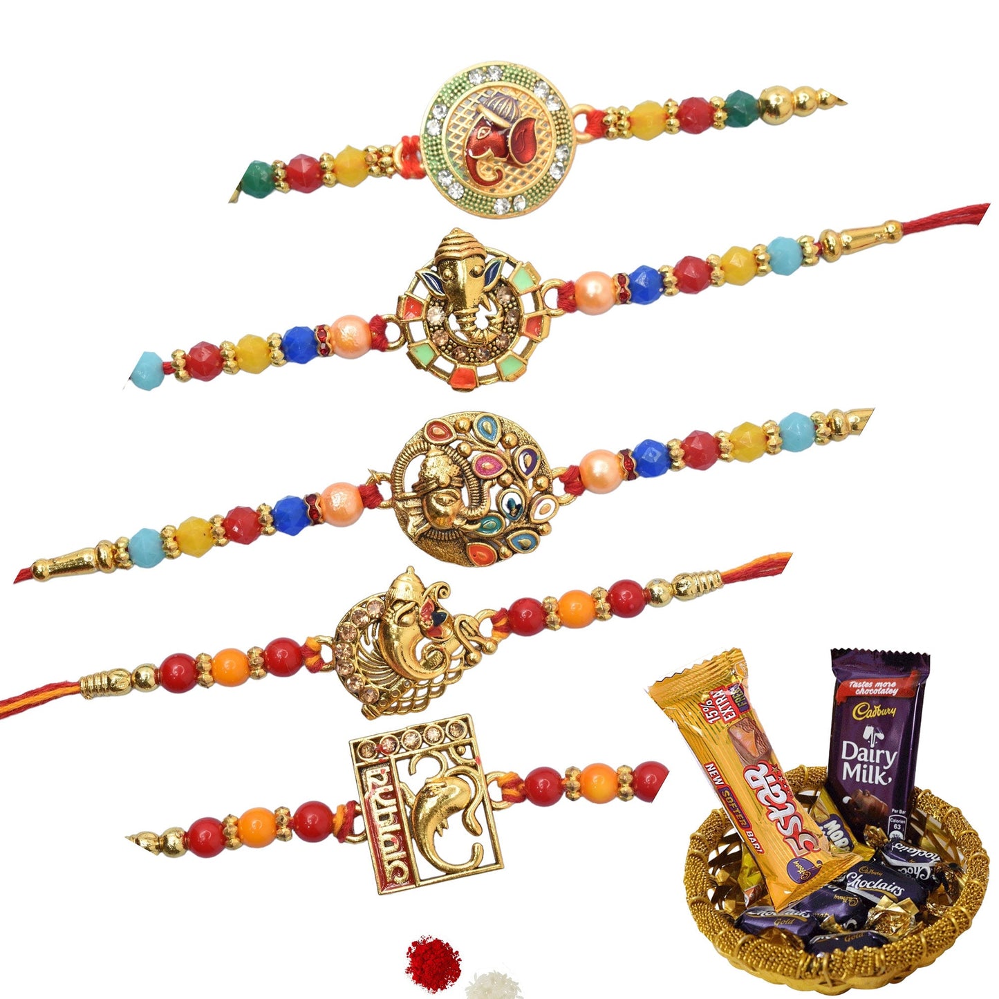 Rakhis,rakhi for brother,rakhi for kids,religious rakhi,chocalate rakhi combo