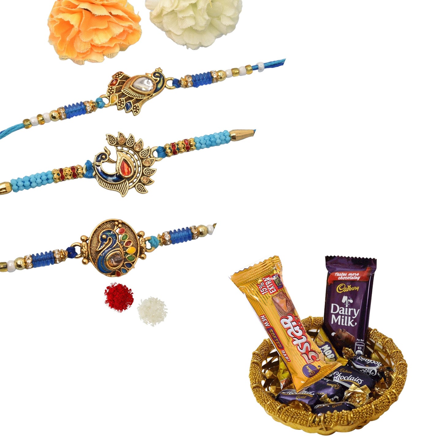 Rakhis,rakhi for brother,rakhi for kids,religious rakhi,chocalate rakhi combo
