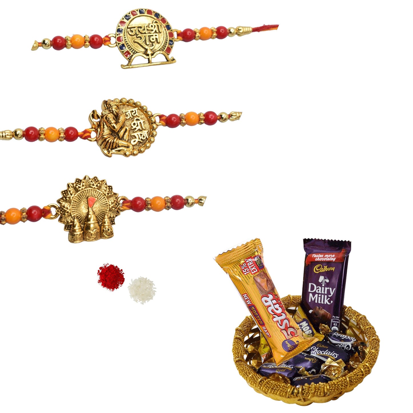 Rakhis,rakhi for brother,rakhi for kids,religious rakhi,chocalate rakhi combo