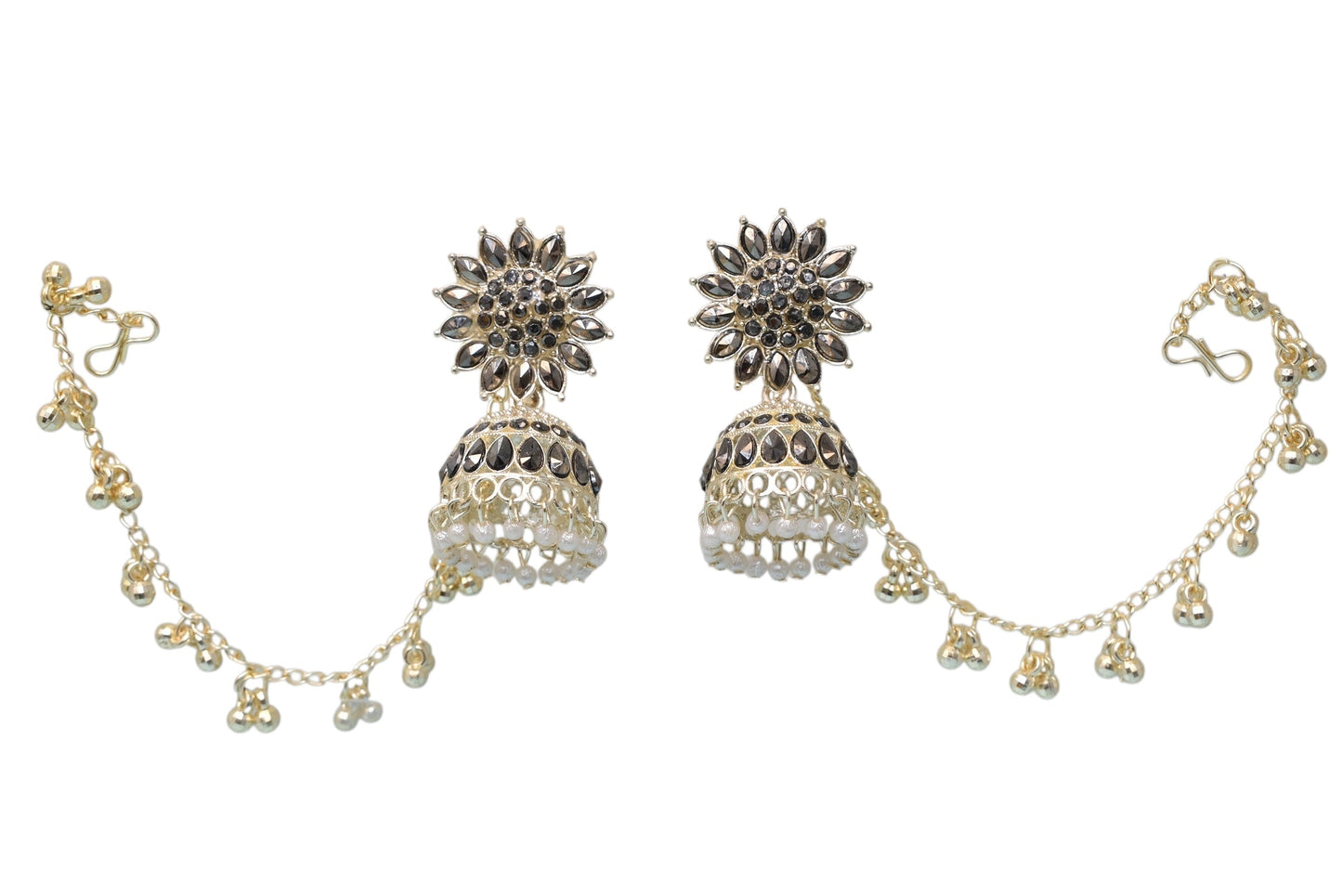 Heritage jewellery jhumkas,silver jhumakas,