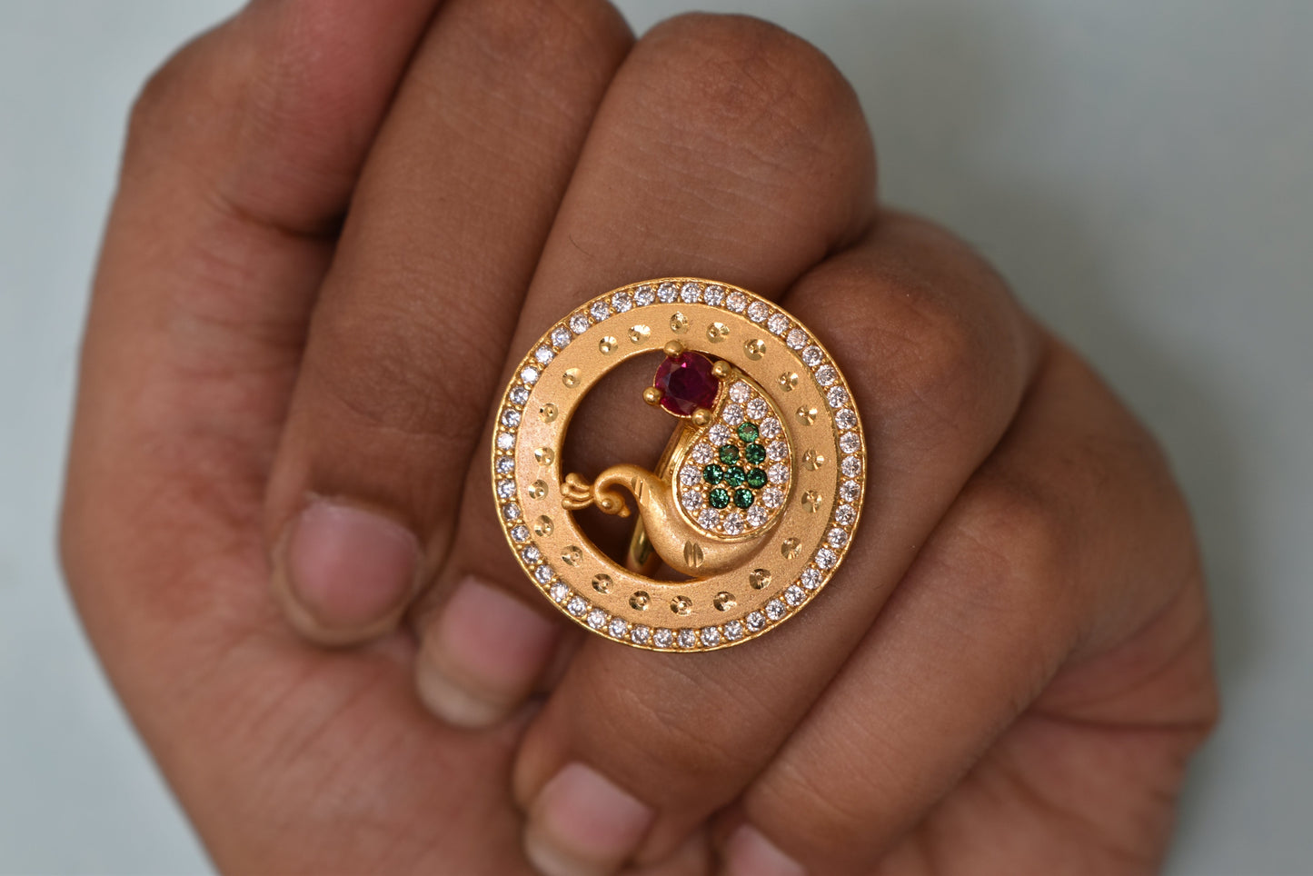 gold plated ring for women, meenakari adjustable ring, Indian wedding ring, ethnic ring jewelry, traditional bridal ring, women’s party wear ring, ethnic Indian jewelry, adjustable finger ring, gold finish ring for festivals, desi jewelry for women