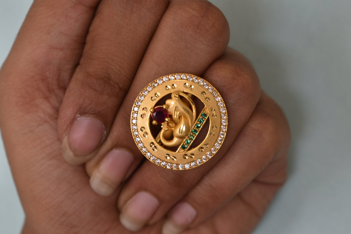 gold plated ring for women, meenakari adjustable ring, Indian wedding ring, ethnic ring jewelry, traditional bridal ring, women’s party wear ring, ethnic Indian jewelry, adjustable finger ring, gold finish ring for festivals, desi jewelry for women