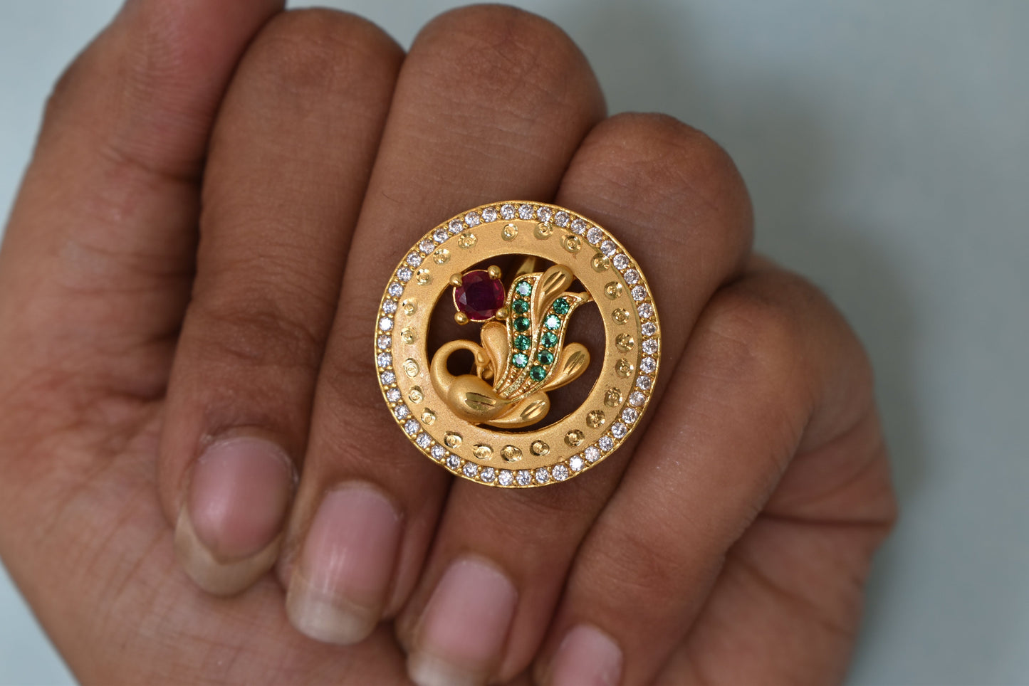 gold plated ring for women, meenakari adjustable ring, Indian wedding ring, ethnic ring jewelry, traditional bridal ring, women’s party wear ring, ethnic Indian jewelry, adjustable finger ring, gold finish ring for festivals, desi jewelry for women