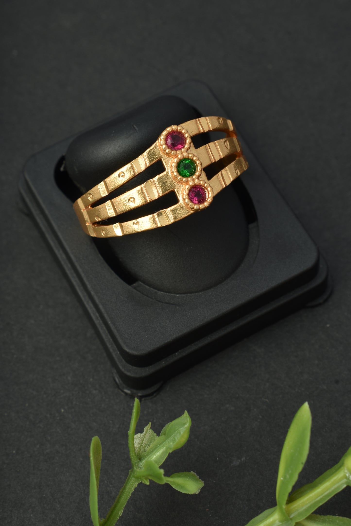 Women's Ethnic Statement Ring for Festive, Wedding