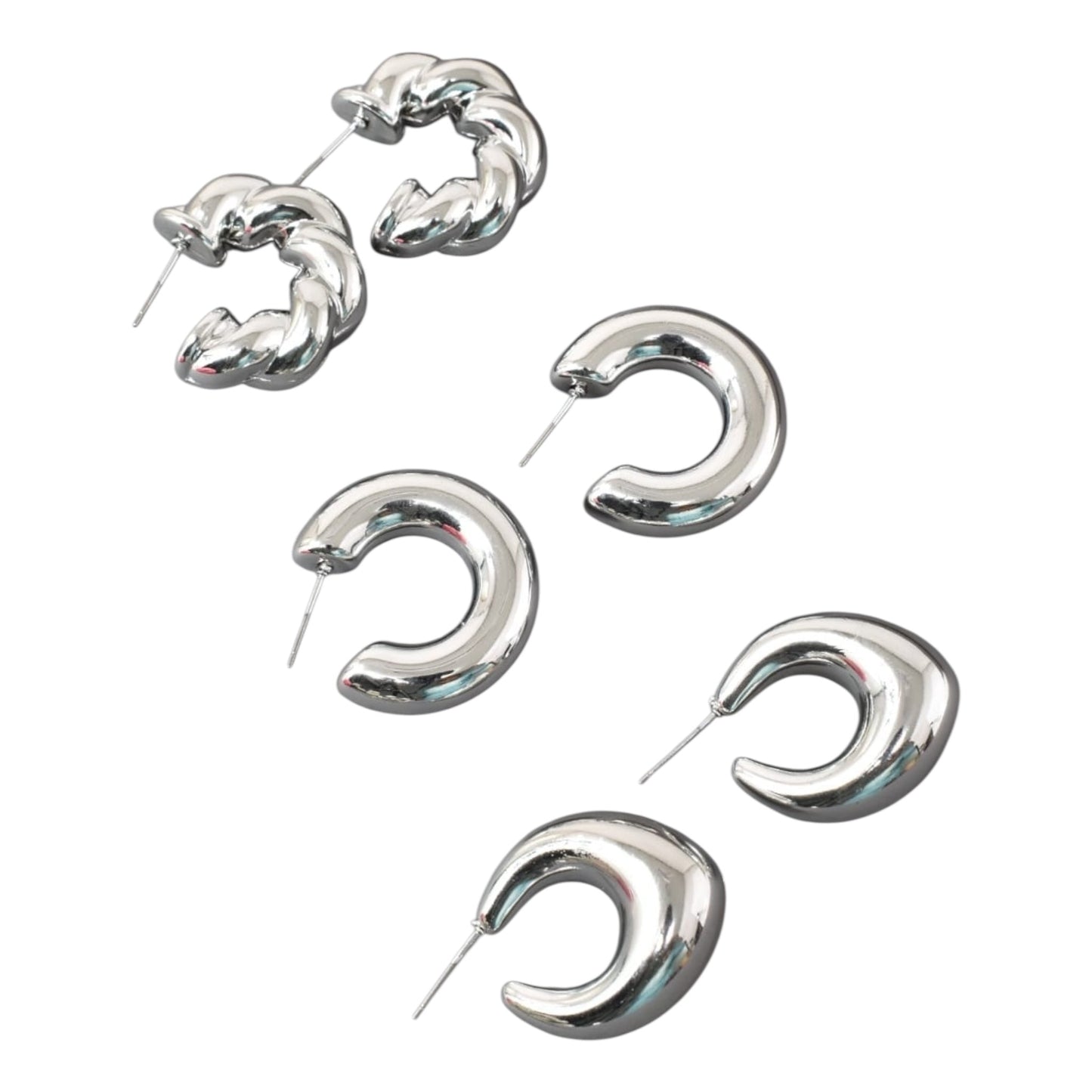 Trendy earring women,Combo earring,golden trending earrings, Pack of 2 Korean Teardrops and hoops earrings studs for women n girls,Korean earring combo,Hoop earrings,drop earrings,tiny earrings,minimlist earrings,celestial higgie earrings for girls n women,gift ideas Korean Jewelery