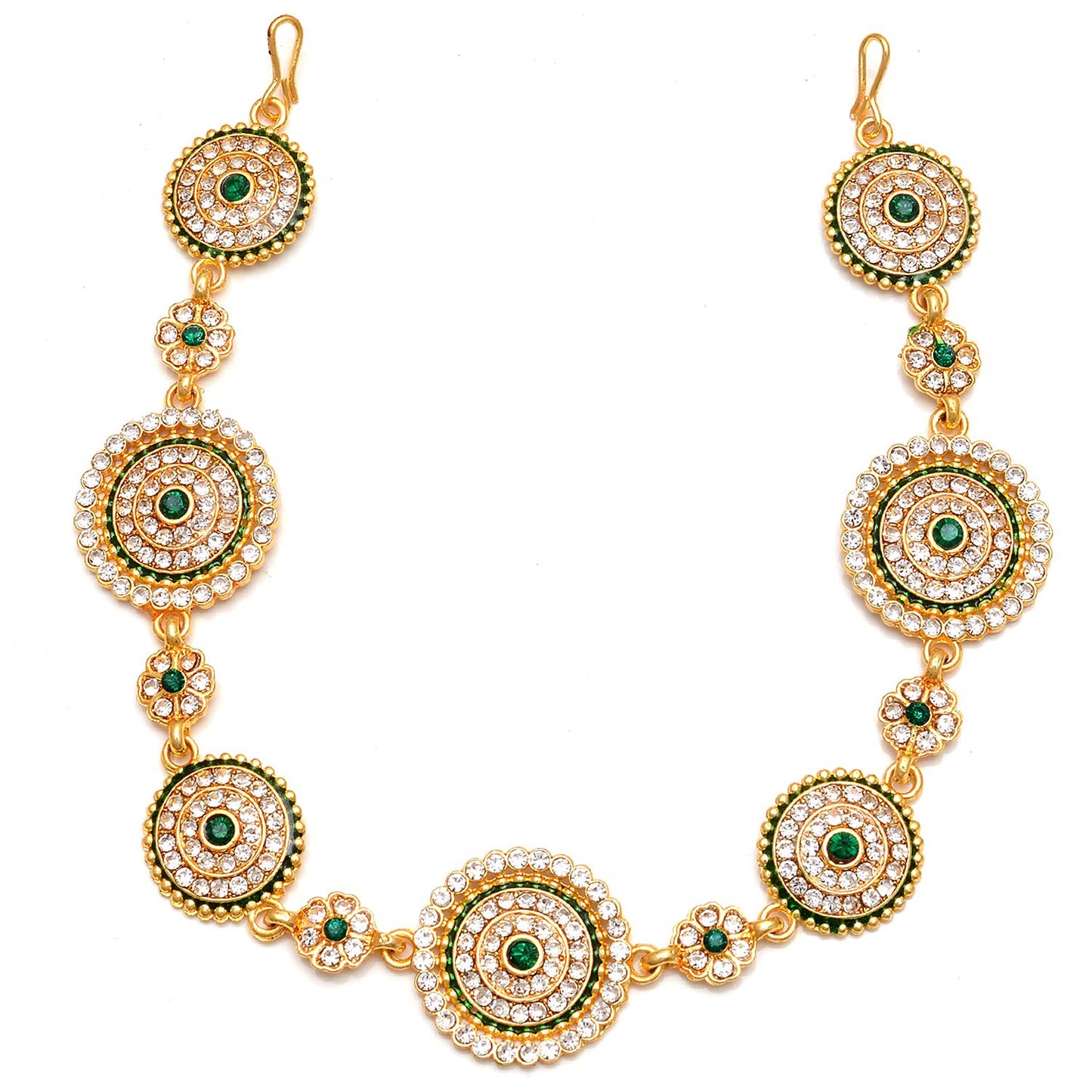 Gold Plated Multicolour Sheeshful for Women