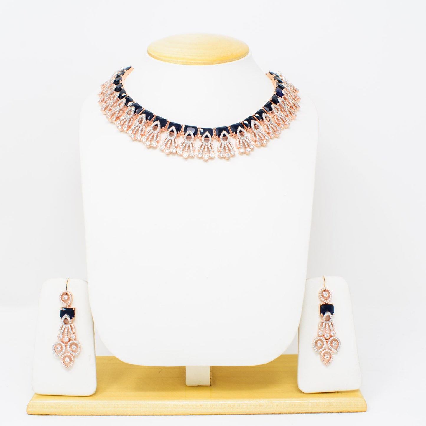 Dazzling AD Studded Diamond Set