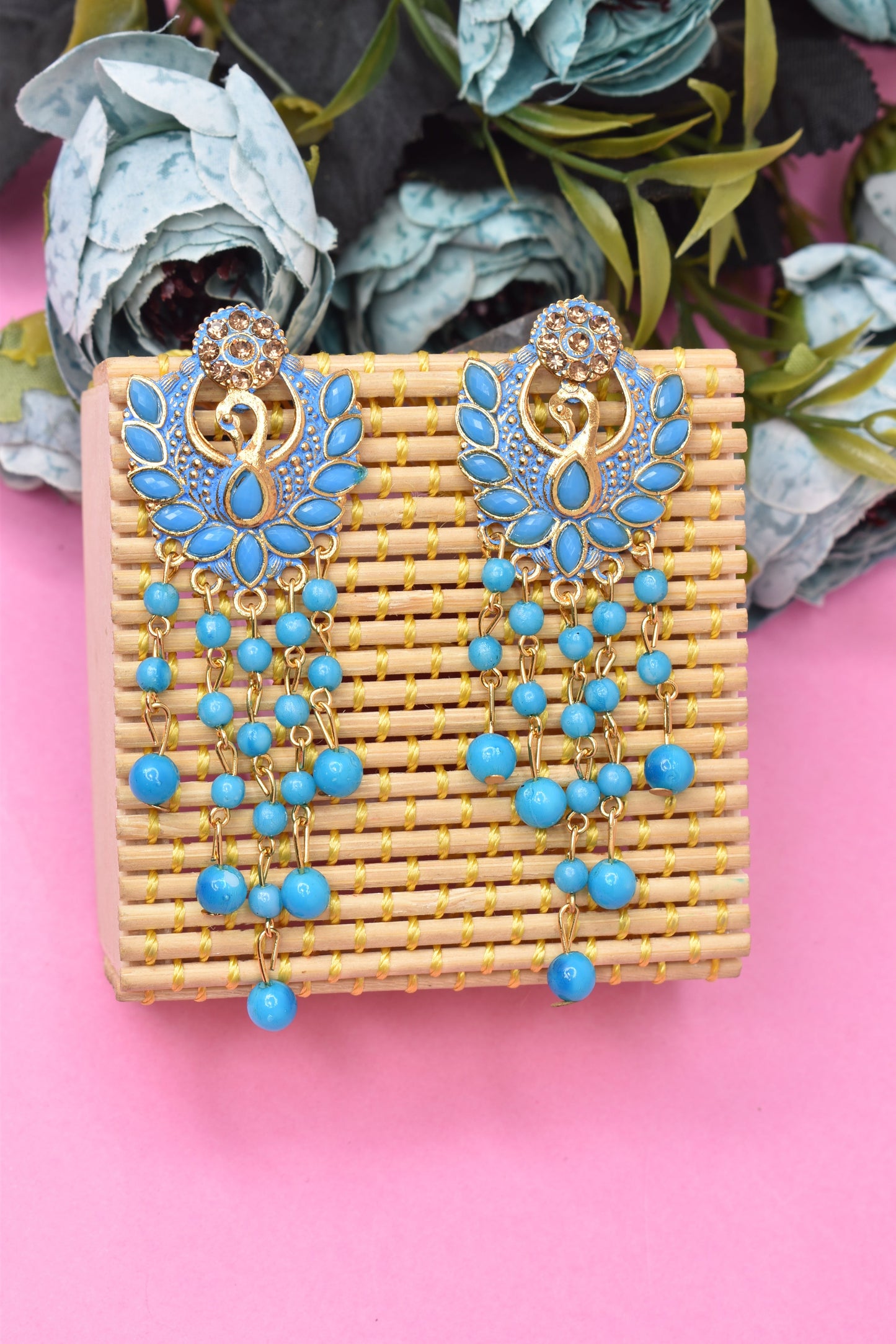 Earrings Jhumaki,Jumakas big,jhumkiyaan for women,Stylish partywear multicolored German silver earrings,big partywear bollywood style Earrings