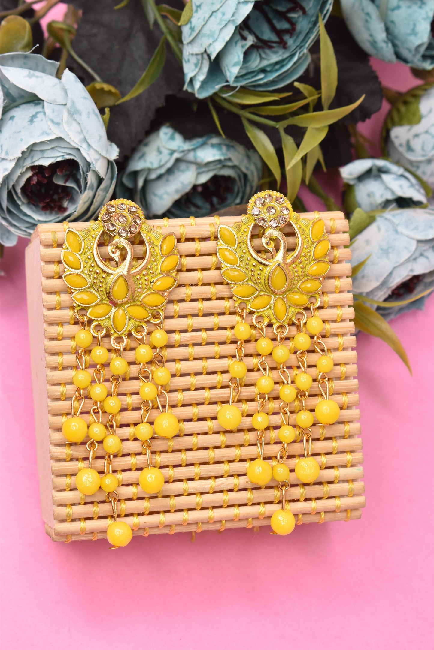 Earrings Jhumaki,Jumakas big,jhumkiyaan for women,Stylish partywear multicolored German silver earrings,big partywear bollywood style Earrings