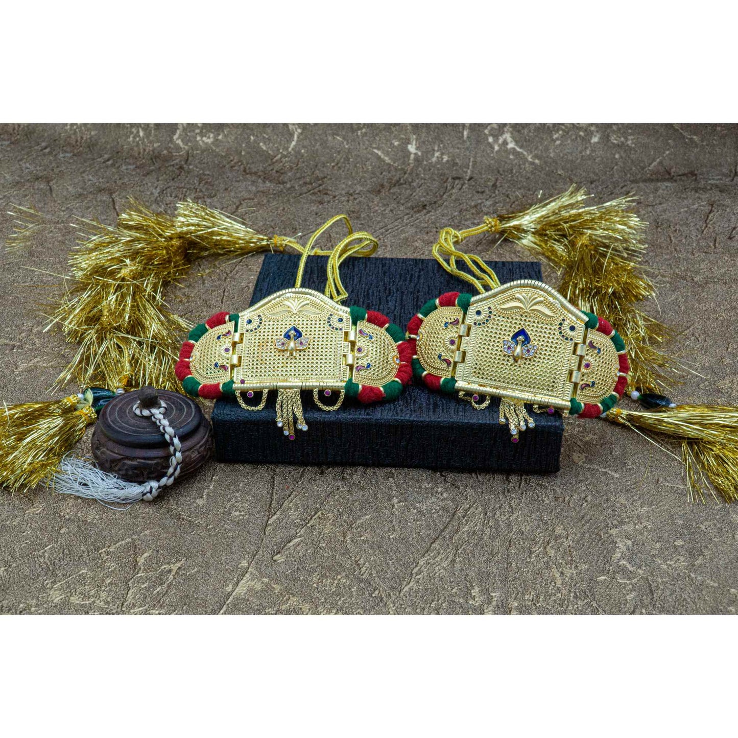 Royal Rajputi Golden Bajuband