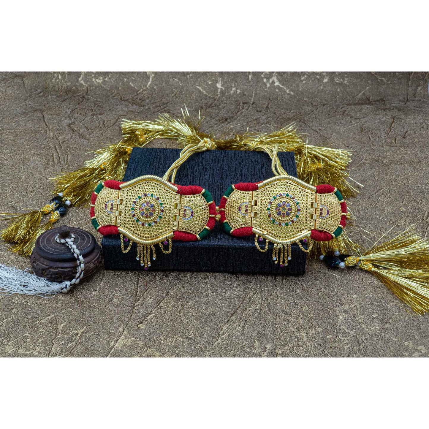 Royal Rajputi Golden Bajuband