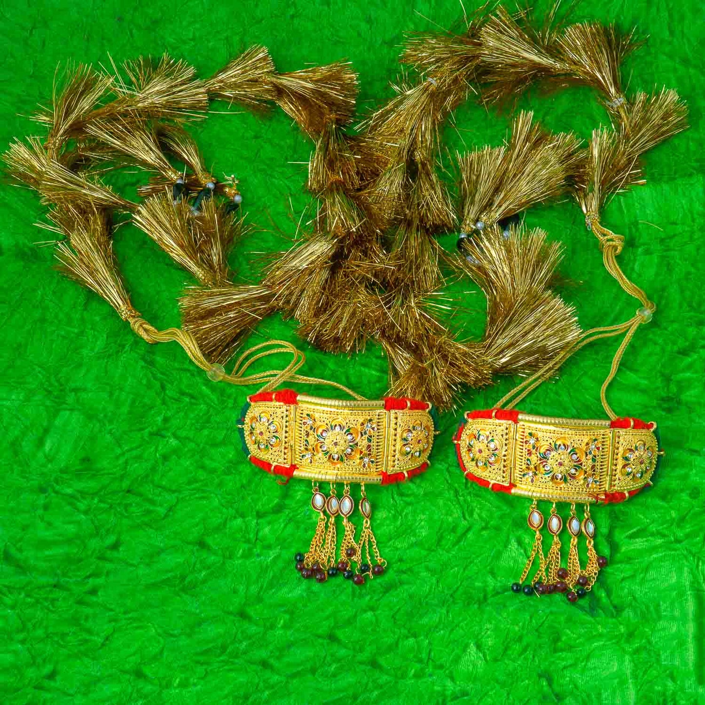 Royal Rajputi Golden Bajuband