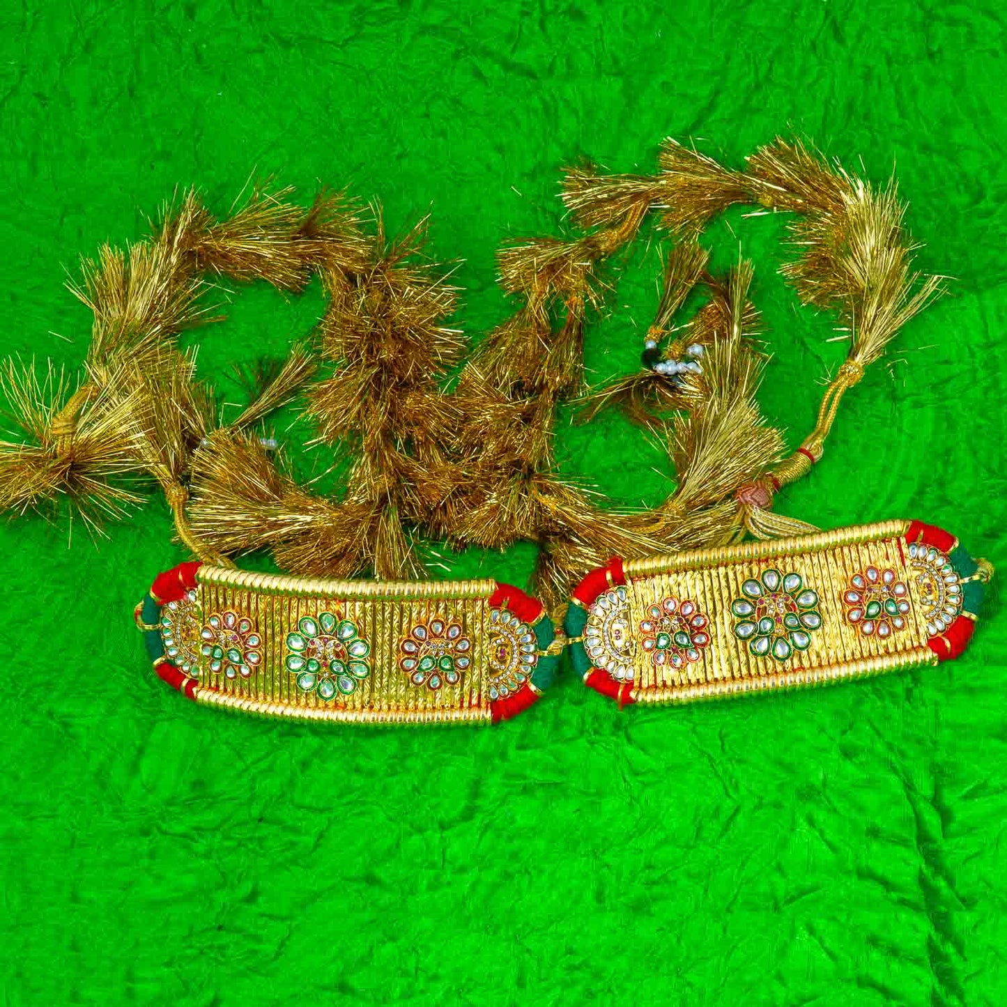 Royal Rajputi Golden Bajuband