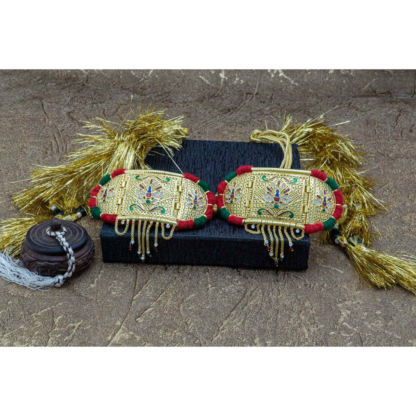 Royal Rajputi Golden Bajuband