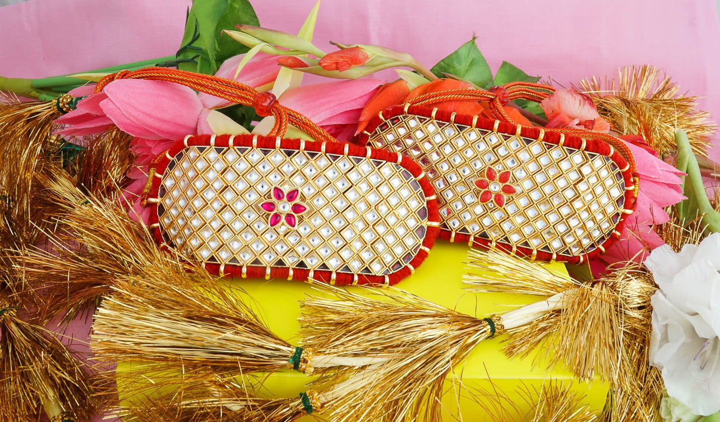 Royal Rajputi Golden Bajuband