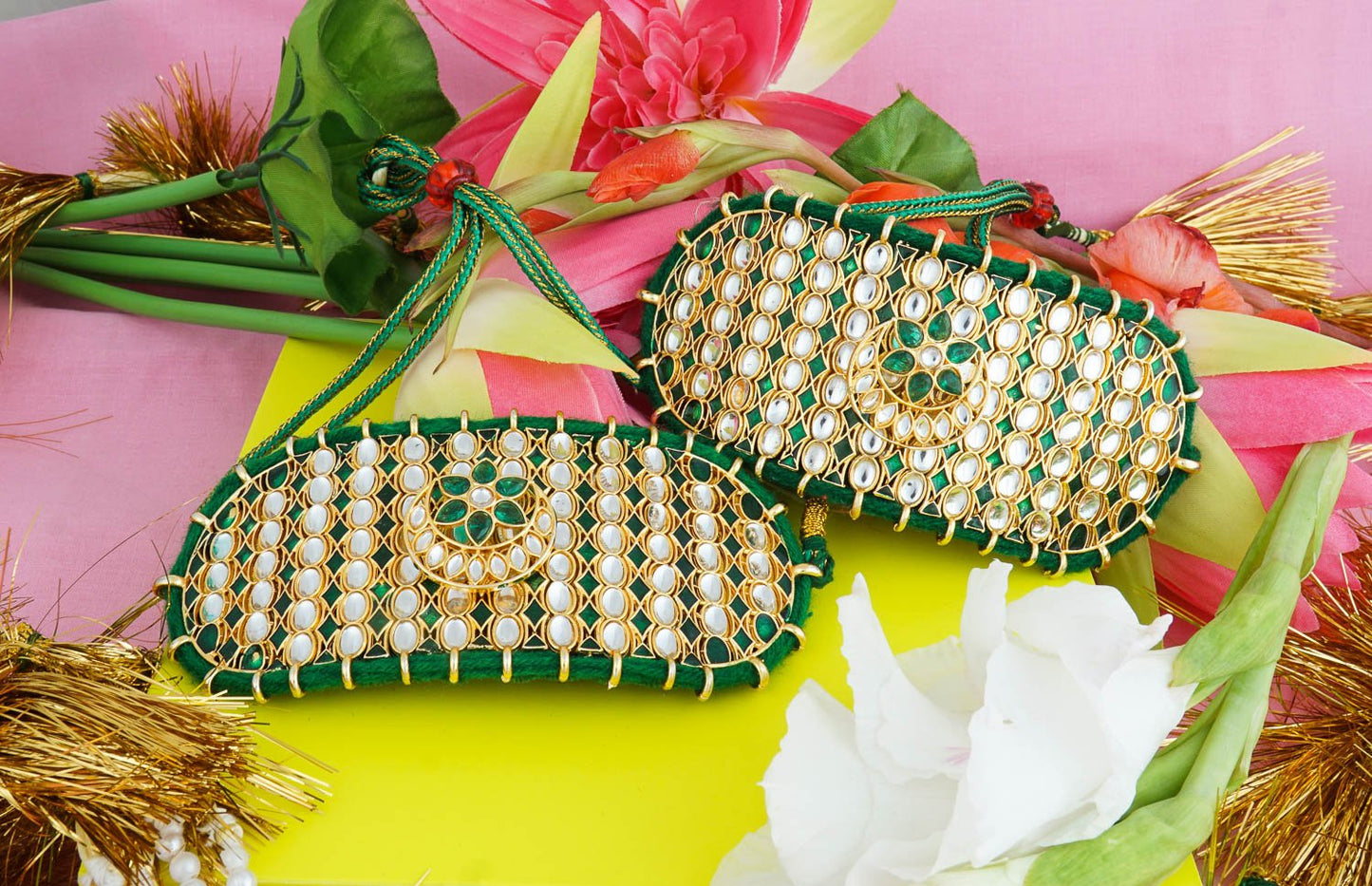 Royal Rajputi Golden Bajuband