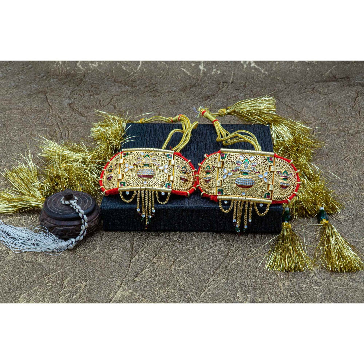 Royal Rajputi Golden Bajuband