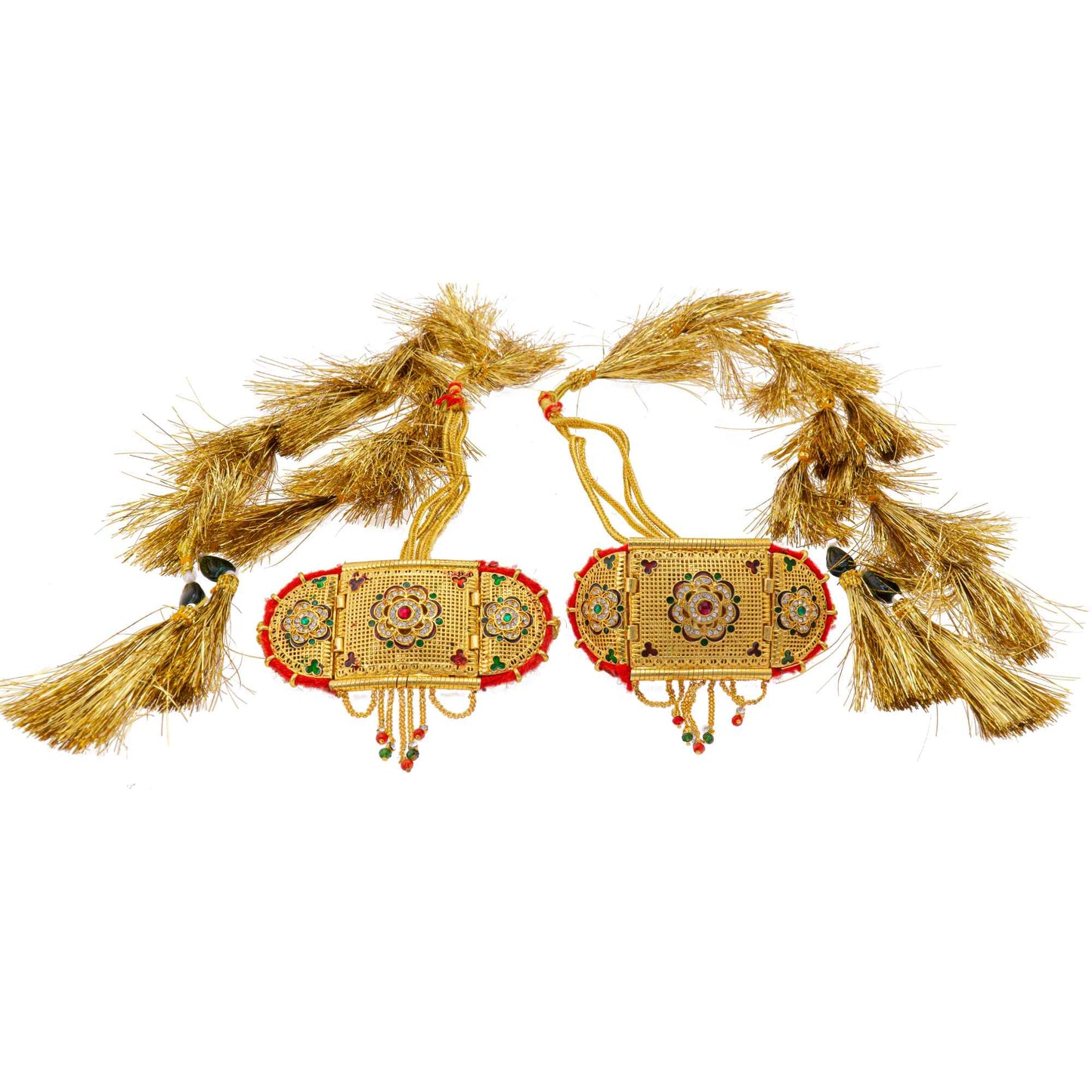 This rajasthani Bajuband Give Exclusive looks in Marriages and Functions.