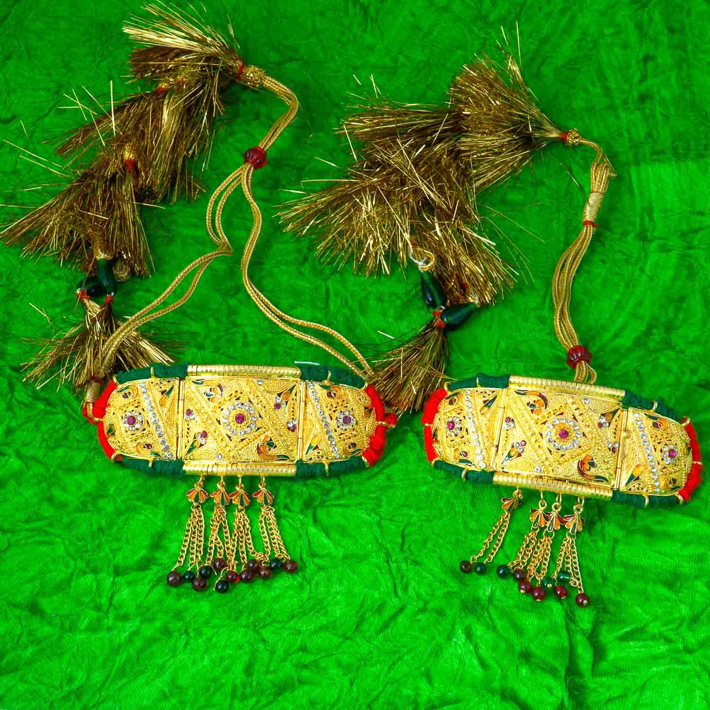 Royal Rajputi Golden Bajuband