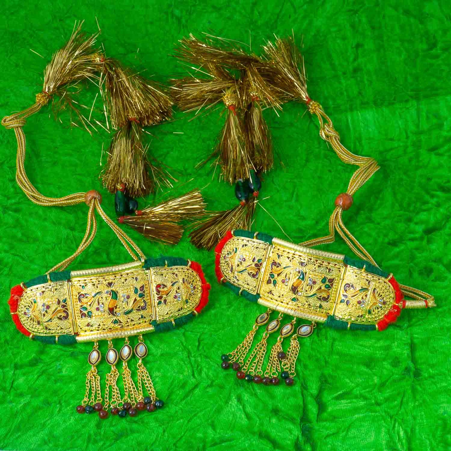 Royal Rajputi Golden Bajuband
