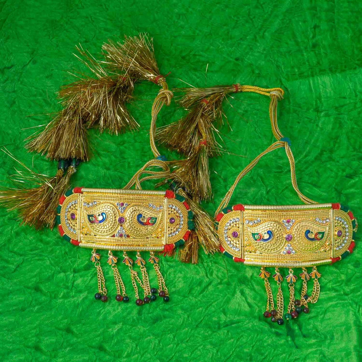 Royal Rajputi Golden Bajuband