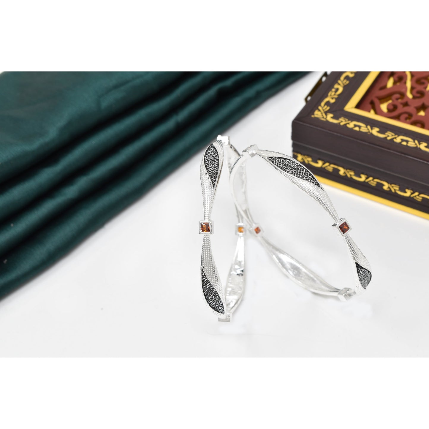 Elight Glittering Fusion Gold Plated Bangels and Bracelet