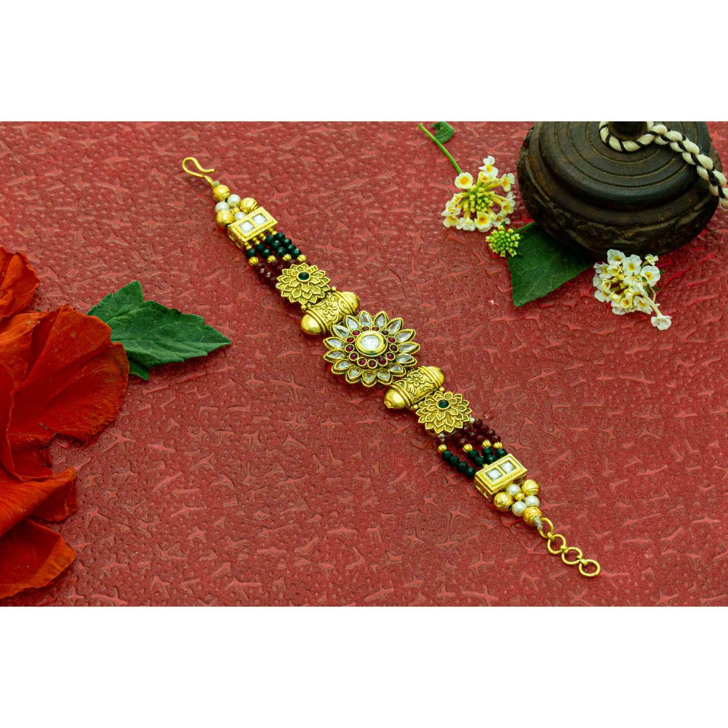 Antique High-Goldplated Bracelate