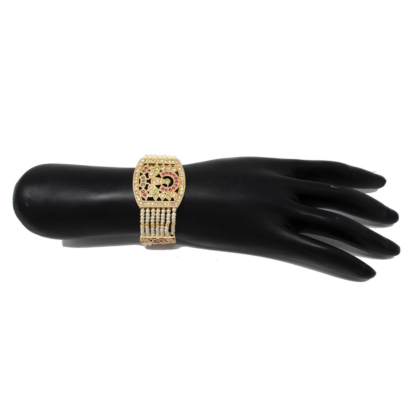 Ethnic Rajputi Pearl Bracelate For Women