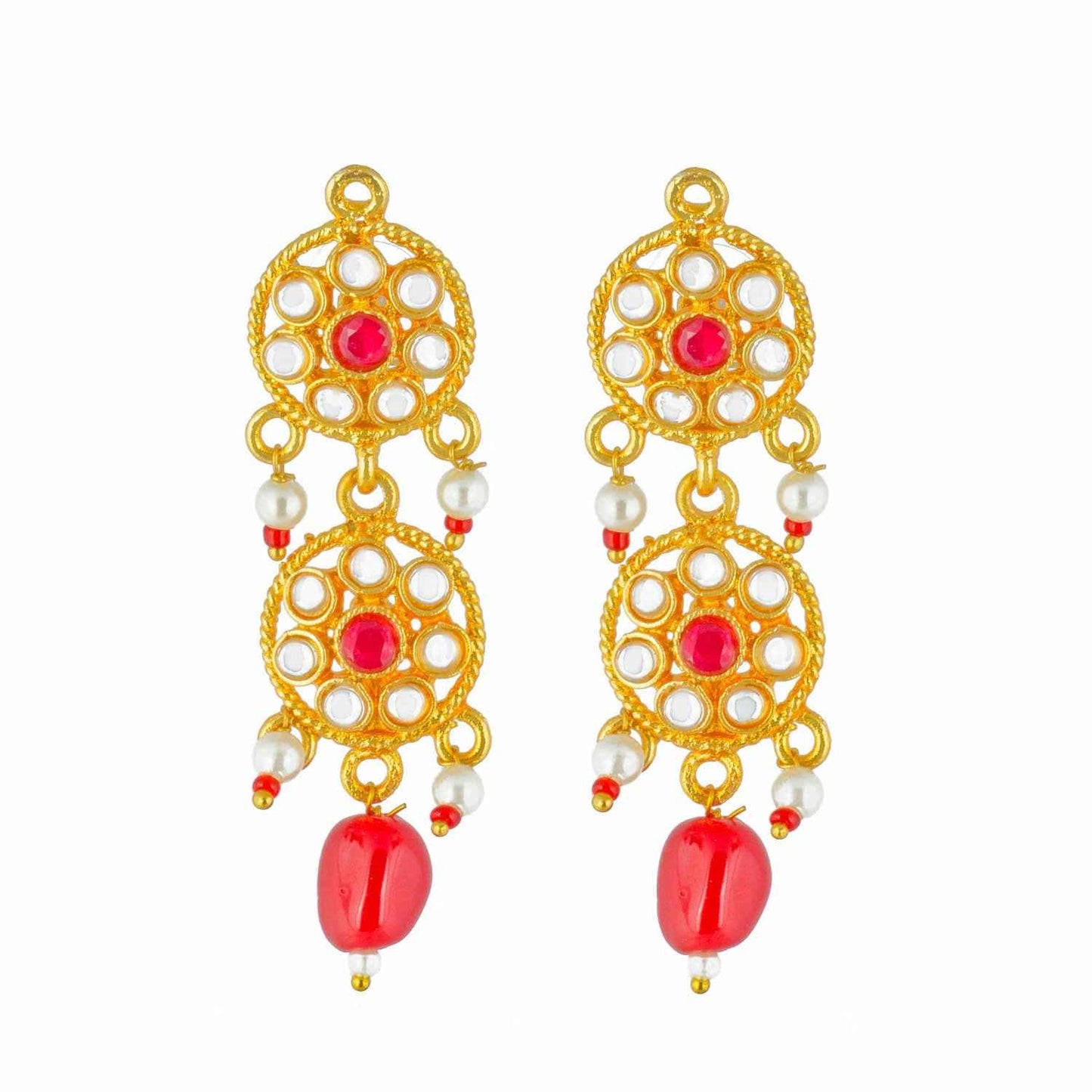 Royal Rajputi Moti Choker Chik Set