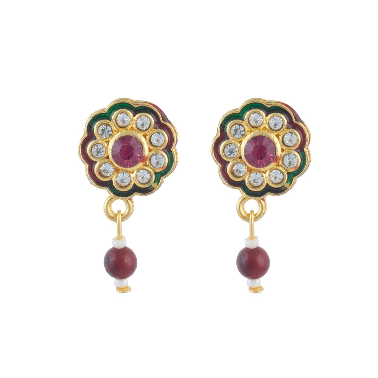 Royal Rajputi Moti Choker Chik Set