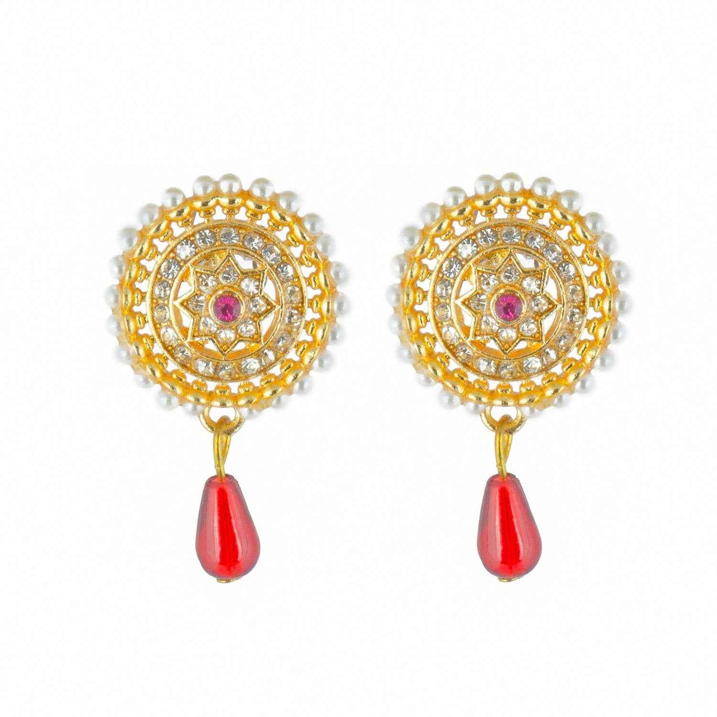 Royal Rajputi Moti Choker Chik Set