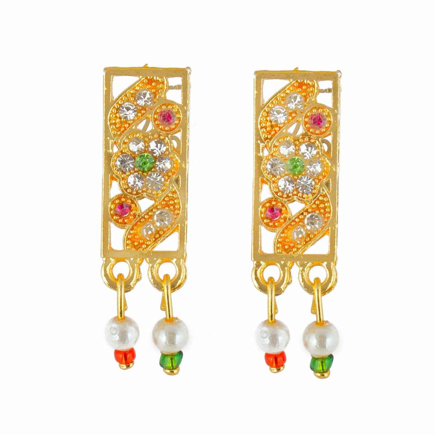 Royal Rajputi Moti Choker Chik Set