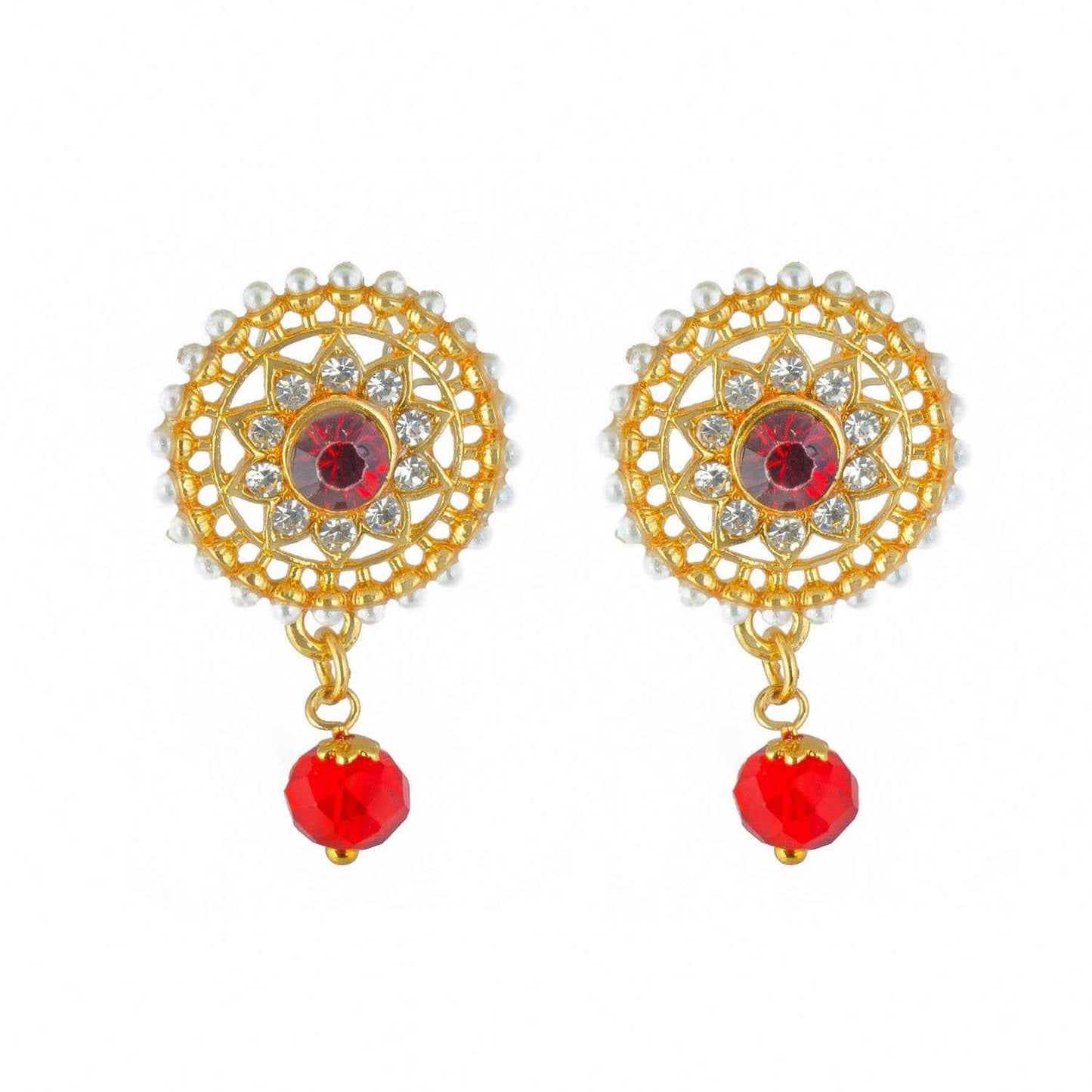 Royal Rajputi Moti Choker Chik Set