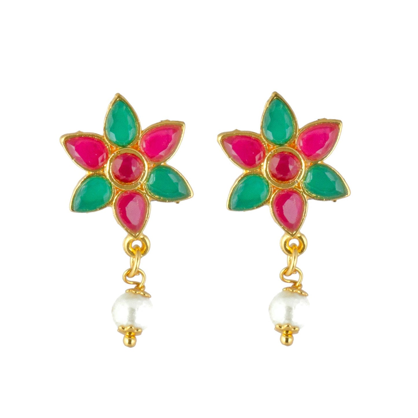 Royal Rajputi Moti Choker Chik Set