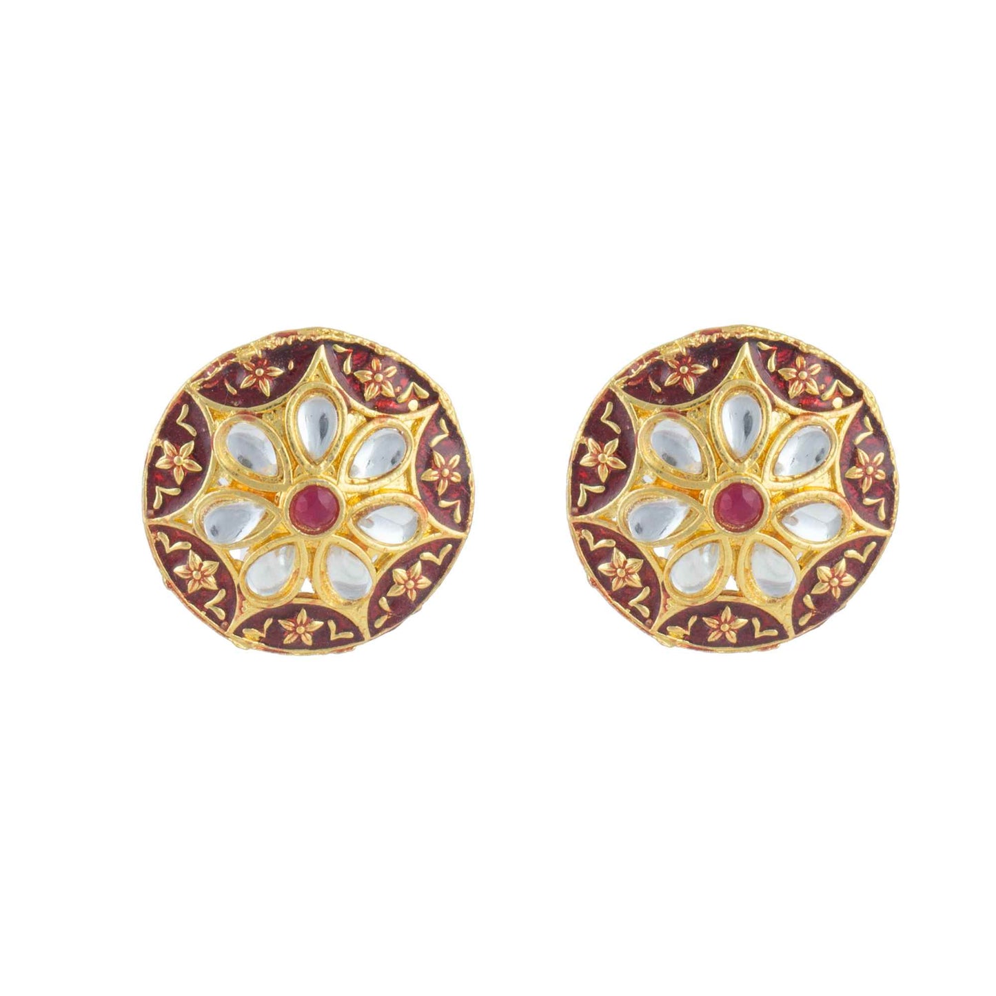 Royal Rajputi Moti Choker Chik Set