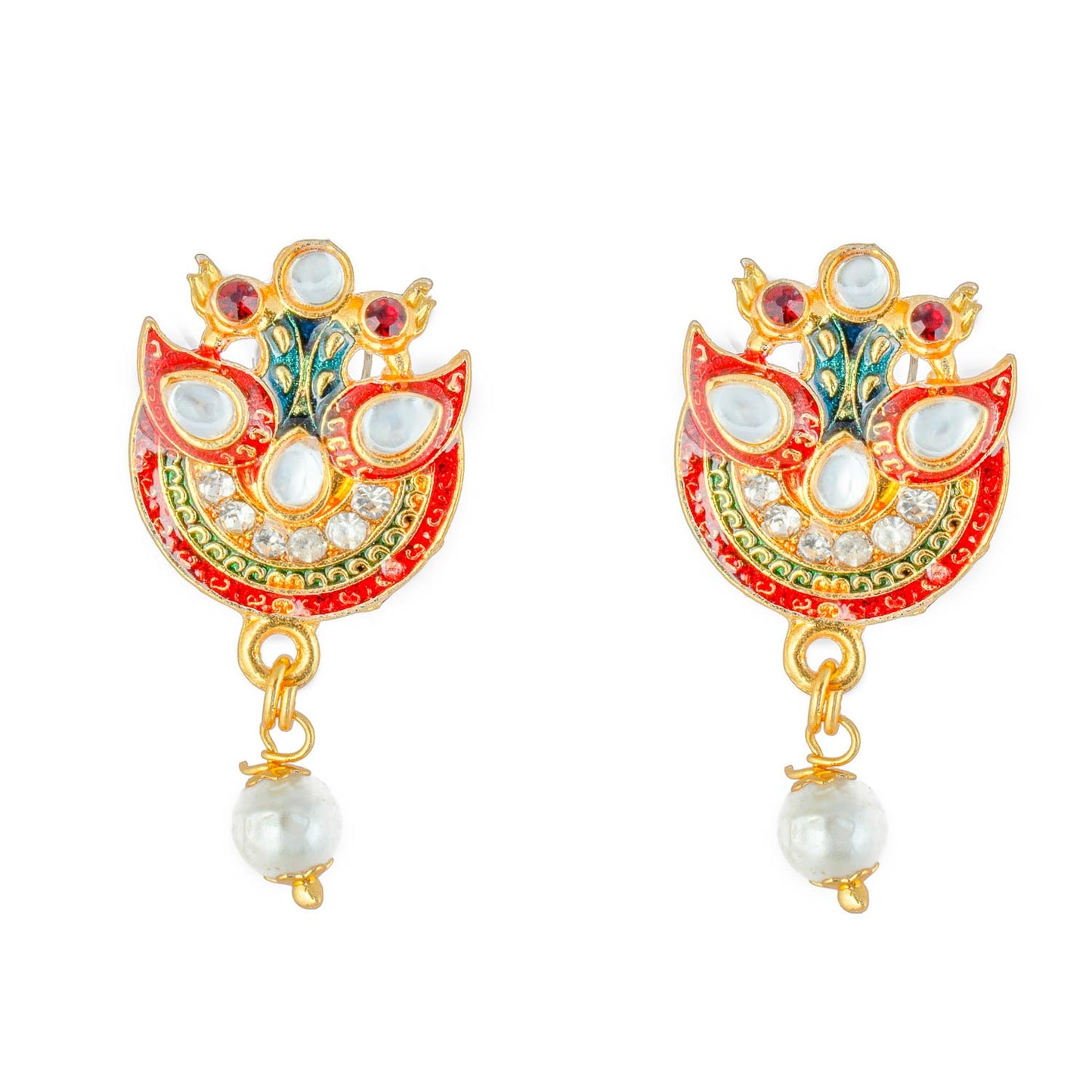 Royal Rajputi Moti Choker Chik Set