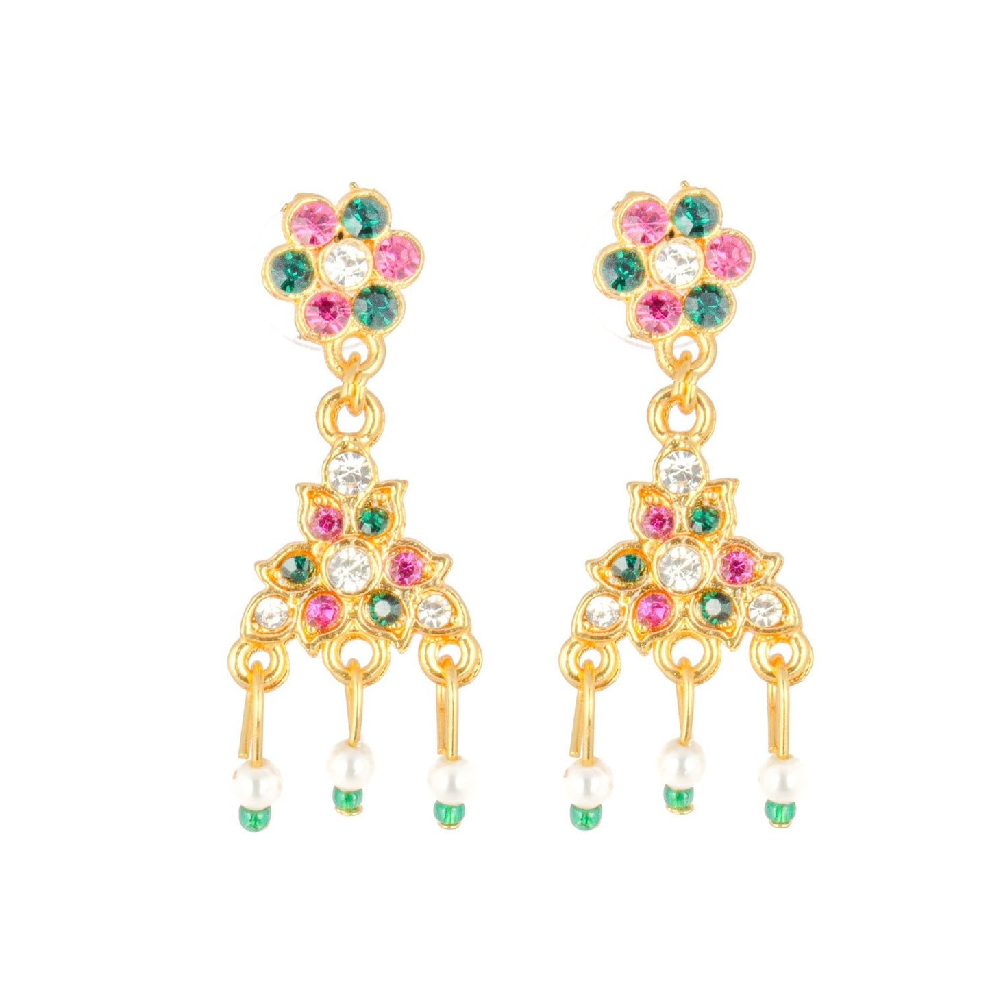 Royal Rajputi Moti Choker Chik Set