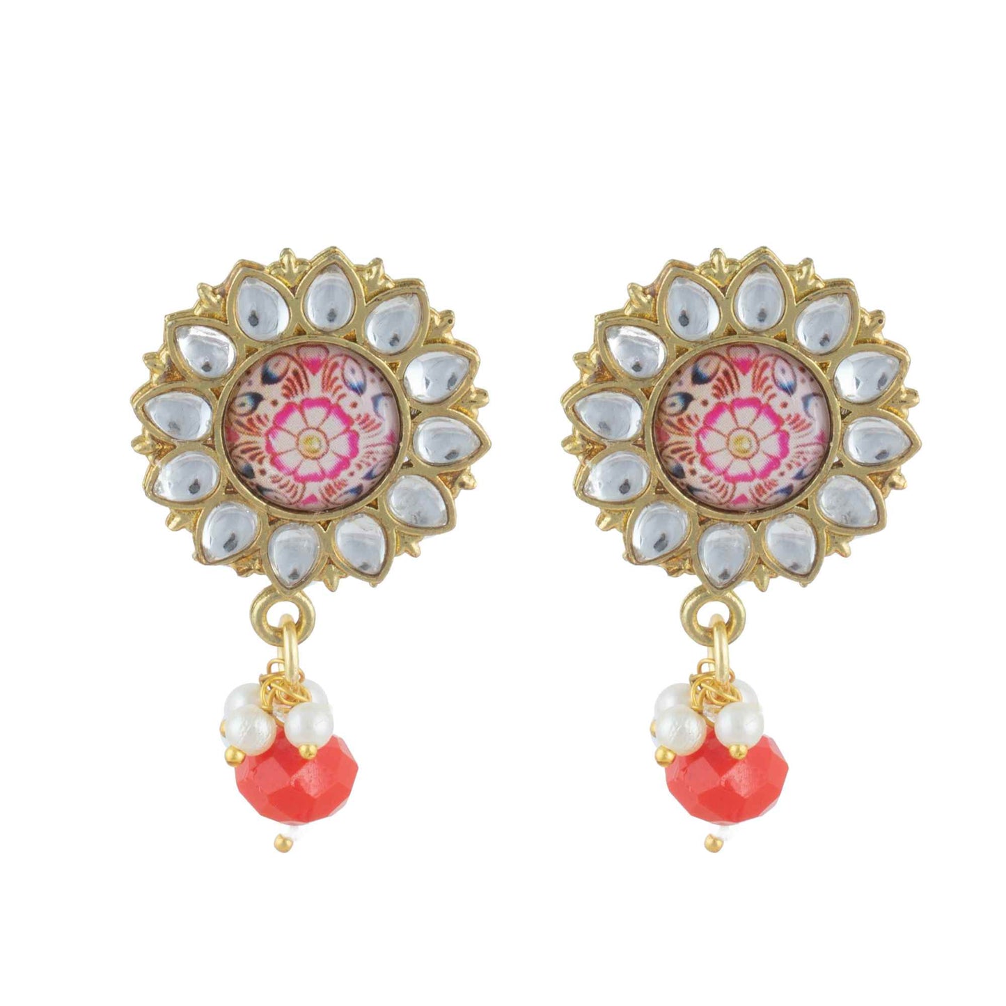 Royal Rajputi Moti Choker Chik Set