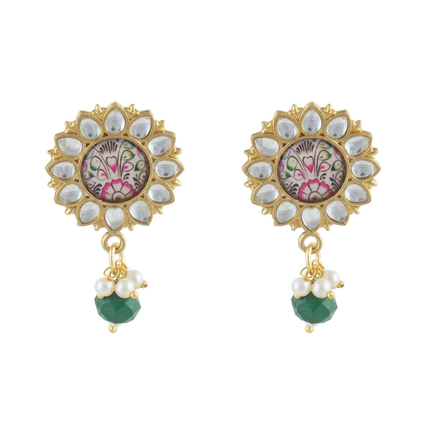 Royal Rajputi Moti Choker Chik Set