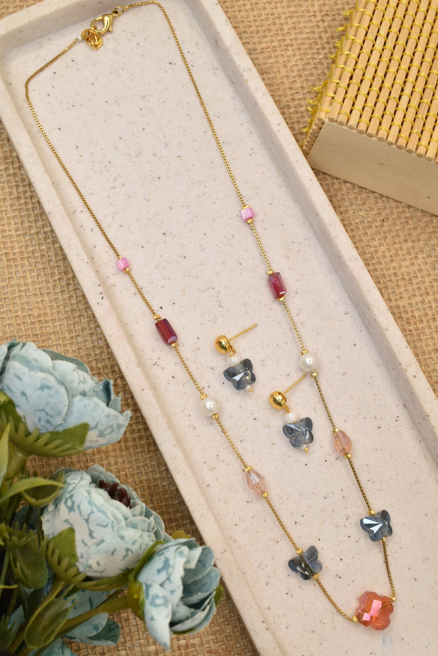 Pearl jewellery set for girl, Baby girls necklace set,jewellery set ,stone mala set,CZ stone necklace,kids jewellery,jewellery set neklace for women n girls, beautiful necklace for women n girls, Fashionable wedding jewellery with earrings