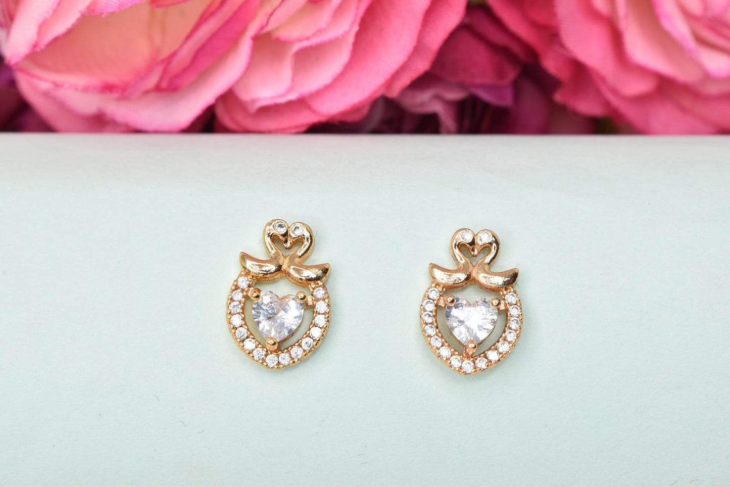 Rose gold plated earrings,bali earrings,stud,huggis,Jhumaka,jhumki big earrings,long earrings,earrings for girls,partywear earrings,bollywood earrings,wedding earrings,heavy designer earrings,
