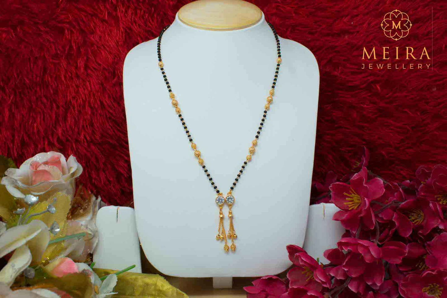 Charming Gold Plated Mangalsutra for Womens