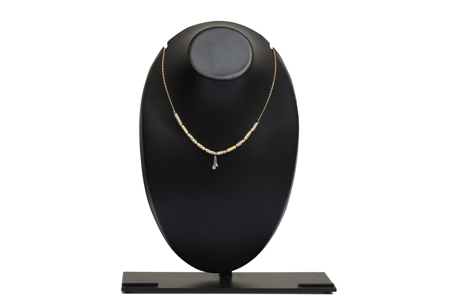 Indian Jewellery from Meira Jewellery:Chain Necklace,Trendy Golden Chain Necklace MJ-DOK-HD-07AG