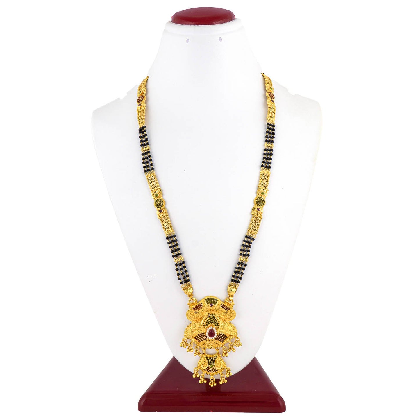 Gold Plated Classic Design Mangalsutra with tassel